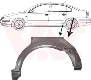 Van Wezel 5836147 - Боковина avtokuzovplus.com.ua