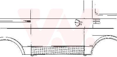 Van Wezel 5858174 - Дверь, кузов avtokuzovplus.com.ua