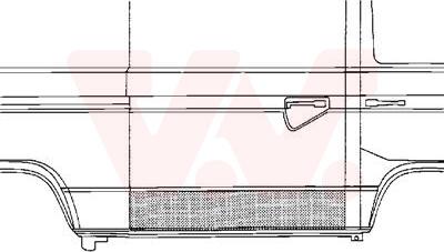 Van Wezel 5874174 - Дверь, кузов avtokuzovplus.com.ua