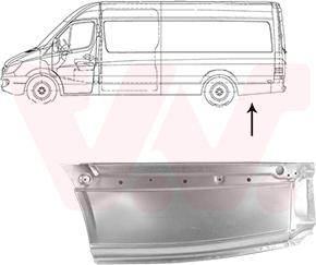 Van Wezel 5876143 - Боковина autocars.com.ua