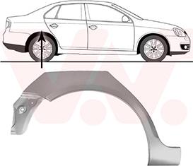 Van Wezel 5886148 - Боковина autocars.com.ua