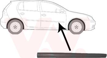 Van Wezel 5894404 - Облицовка / защитная накладка, дверь avtokuzovplus.com.ua