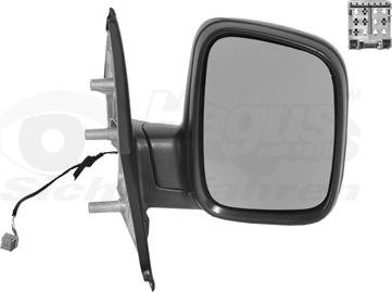 Van Wezel 5896808 - Зовнішнє дзеркало autocars.com.ua