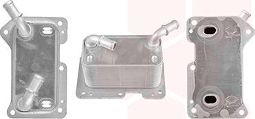 Van Wezel 59013714 - Масляний радіатор, рухове масло autocars.com.ua