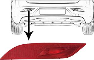 Van Wezel 5909929 - Задні протитуманні фари autocars.com.ua