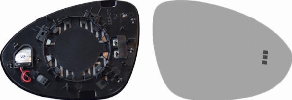 Van Wezel 7415836 - Дзеркальне скло, зовнішнє дзеркало autocars.com.ua