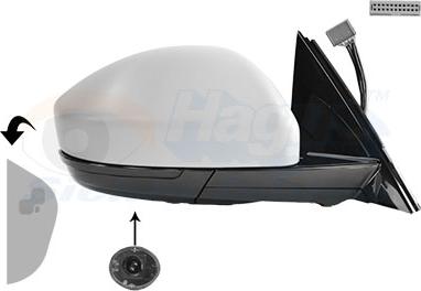 Van Wezel 7719826 - Зовнішнє дзеркало autocars.com.ua