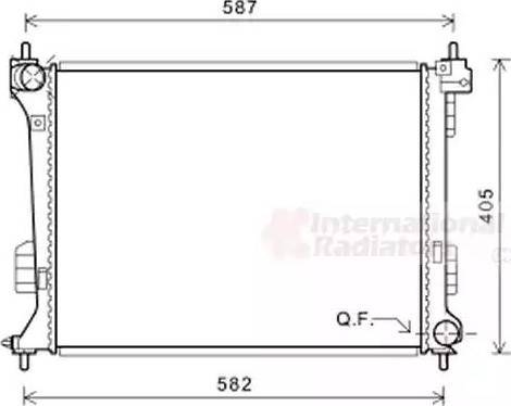 KOYORAD PL812575 - Радіатор, охолодження двигуна autocars.com.ua