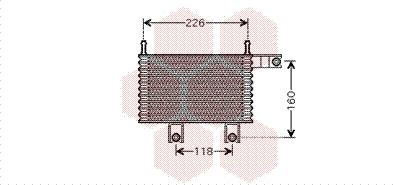 Van Wezel 82003153 - Масляный радиатор, двигательное масло avtokuzovplus.com.ua