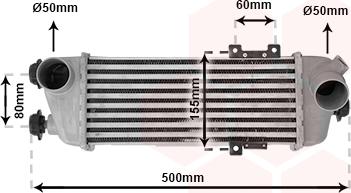 Van Wezel 82004227 - Интеркулер autocars.com.ua