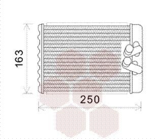 Van Wezel 82006232 - Теплообменник, отопление салона autodnr.net