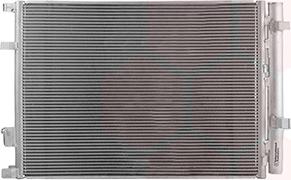 Van Wezel 82015732 - Конденсатор, кондиціонер autocars.com.ua