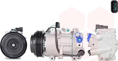 Van Wezel 8201K721 - Компресор, кондиціонер autocars.com.ua