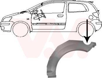 Van Wezel 8251145 - Боковина avtokuzovplus.com.ua