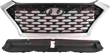 Van Wezel 8286510 - Решітка радіатора autocars.com.ua