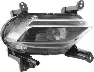 Van Wezel 8287998 - Противотуманная фара autocars.com.ua