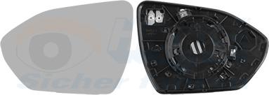 Van Wezel 8296837 - Дзеркальне скло, зовнішнє дзеркало autocars.com.ua