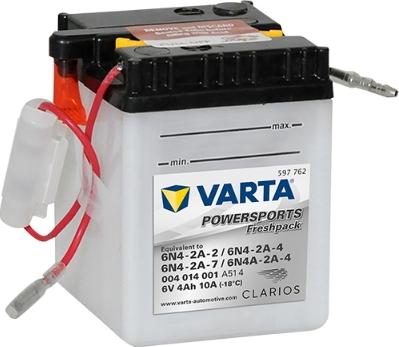 Varta 004014001A514 - Стартерная аккумуляторная батарея, АКБ avtokuzovplus.com.ua