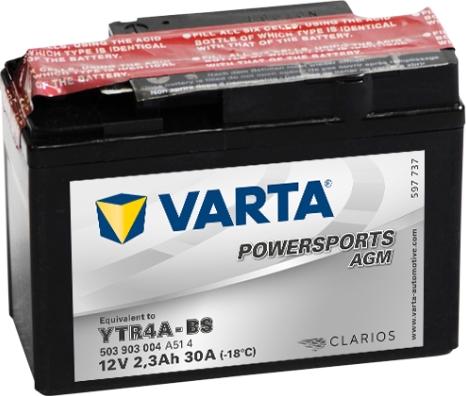 Varta 503903004A514 - Стартерна акумуляторна батарея, АКБ autocars.com.ua