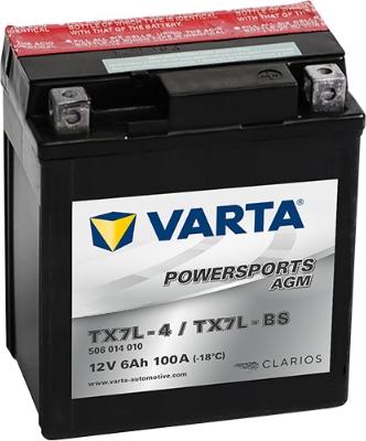 Varta 506014010I314 - Стартерная аккумуляторная батарея, АКБ avtokuzovplus.com.ua