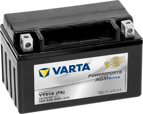 Varta 506909009A512 - Стартерна акумуляторна батарея, АКБ autocars.com.ua