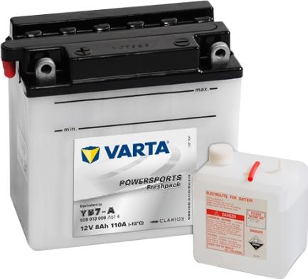 Varta 508013008A514 - Стартерная аккумуляторная батарея, АКБ avtokuzovplus.com.ua