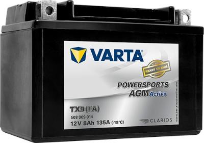 Varta 508909014I312 - Стартерная аккумуляторная батарея, АКБ autodnr.net