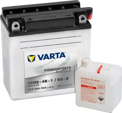 Varta 509014009I314 - Стартерная аккумуляторная батарея, АКБ avtokuzovplus.com.ua