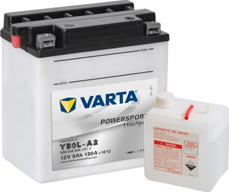 Varta 509016008A514 - Стартерна акумуляторна батарея, АКБ autocars.com.ua