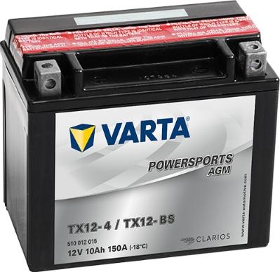 Varta 510012015I314 - Стартерная аккумуляторная батарея, АКБ avtokuzovplus.com.ua