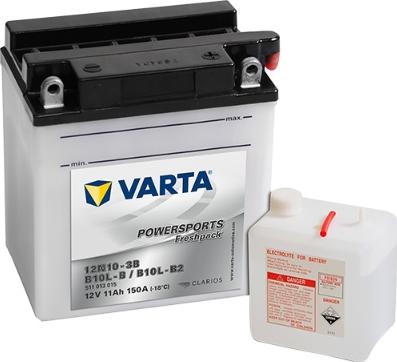 Varta 511013015I314 - Стартерна акумуляторна батарея, АКБ autocars.com.ua