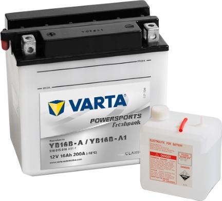 Varta 516015016A514 - Стартерная аккумуляторная батарея, АКБ autodnr.net