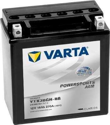 Varta 518908027I314 - Стартерна акумуляторна батарея, АКБ autocars.com.ua
