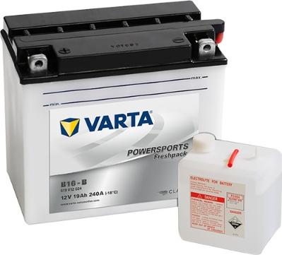 Varta 519012024I314 - Стартерная аккумуляторная батарея, АКБ autodnr.net