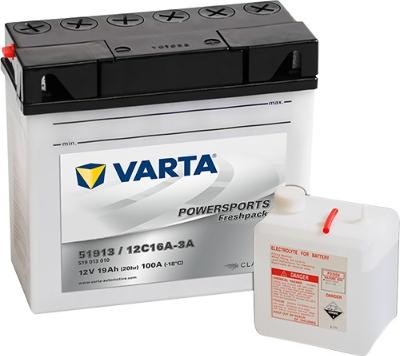 Varta 519013010I314 - Стартерная аккумуляторная батарея, АКБ avtokuzovplus.com.ua