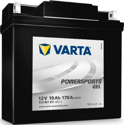 Varta 519901017A512 - Стартерная аккумуляторная батарея, АКБ autodnr.net
