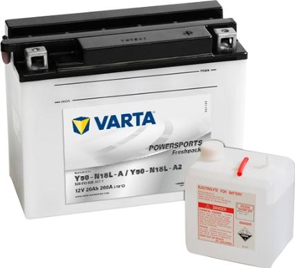 Varta 520012020A514 - Стартерна акумуляторна батарея, АКБ autocars.com.ua