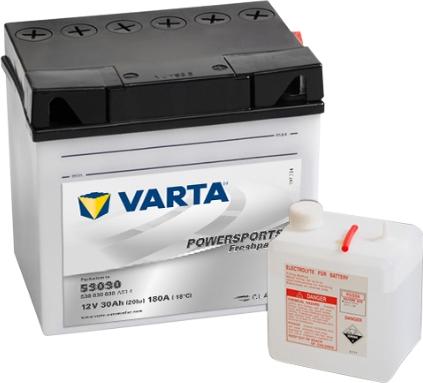 Varta 530030030A514 - Стартерна акумуляторна батарея, АКБ autocars.com.ua