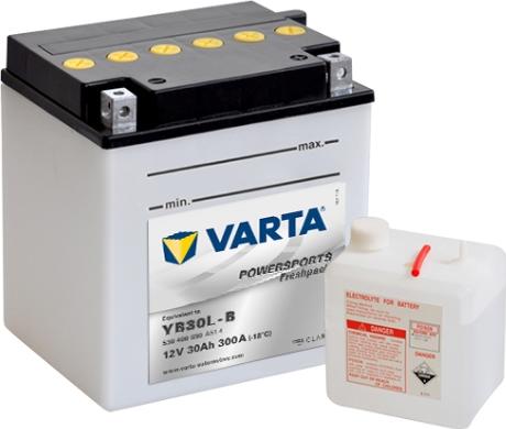 Varta 530400030A514 - Стартерна акумуляторна батарея, АКБ autocars.com.ua