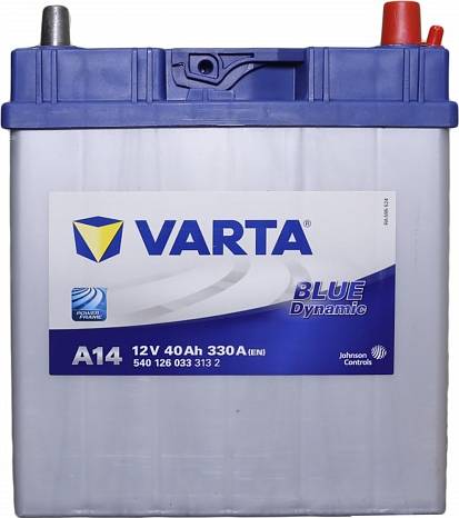 Varta 540126033 - Стартерная аккумуляторная батарея, АКБ avtokuzovplus.com.ua