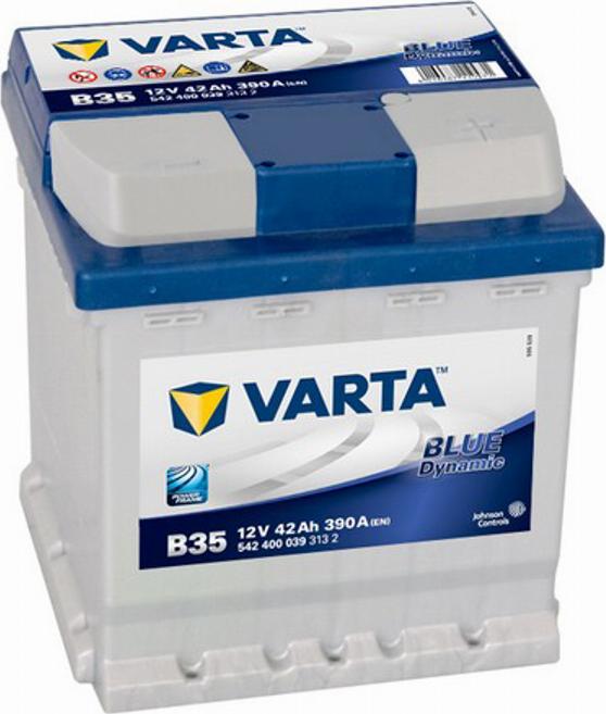Varta 542400039 - Стартерная аккумуляторная батарея, АКБ avtokuzovplus.com.ua