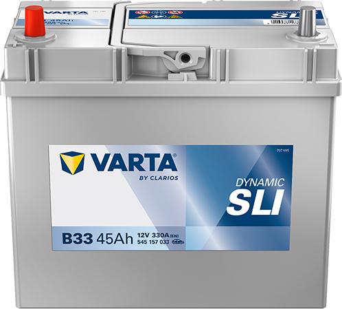 Varta 545157033K262 - Стартерна акумуляторна батарея, АКБ autocars.com.ua