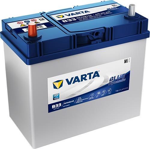 Varta 545601030G502 - Стартерна акумуляторна батарея, АКБ autocars.com.ua