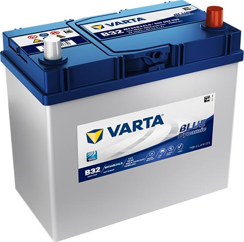Varta 545602030G502 - Стартерна акумуляторна батарея, АКБ autocars.com.ua