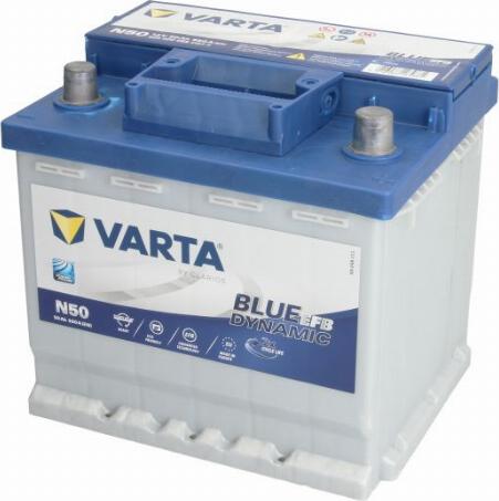 Varta 550500055 - Стартерна акумуляторна батарея, АКБ autocars.com.ua