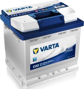 Varta 5524000473132 - Стартерная аккумуляторная батарея, АКБ autodnr.net
