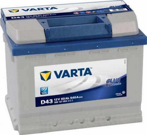 Varta 560127054 - Стартерна акумуляторна батарея, АКБ autocars.com.ua