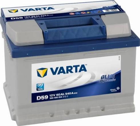 Varta 560409054 - Стартерная аккумуляторная батарея, АКБ autodnr.net