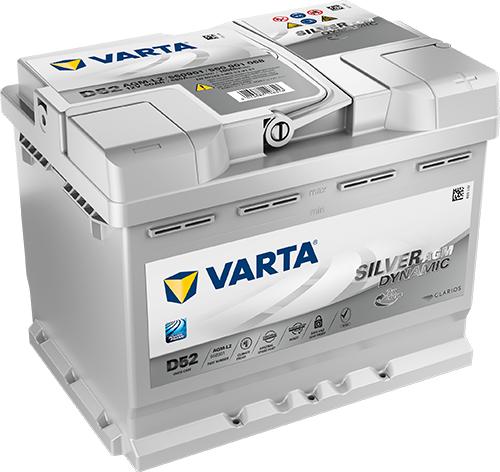 Varta 560901068G502 - Стартерна акумуляторна батарея, АКБ autocars.com.ua