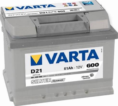 Varta 561400060 - Стартерная аккумуляторная батарея, АКБ autodnr.net